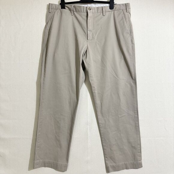 Polo Ralph Lauren Pants Mens 38x30 Beige Chino Pockets - Picture 1 of 8